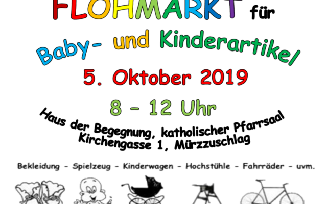 Abverkauf bei Flohmarkt für Baby- und Kinderartikel in Mürzzuschlag